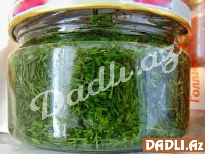 Yaşıl yağ resepti