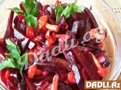 Şuxi salatı resepti