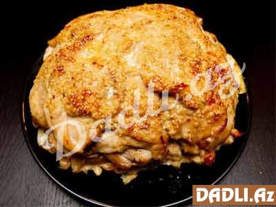 Toyuqla qat-qat delikates resepti - FOTO RESEPT