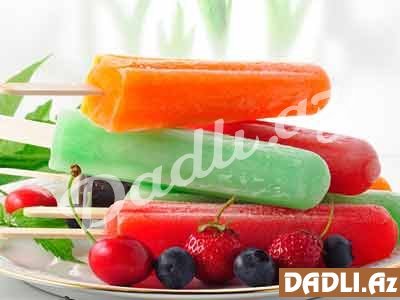 Ev dondurması - Meyvəli buz resepti