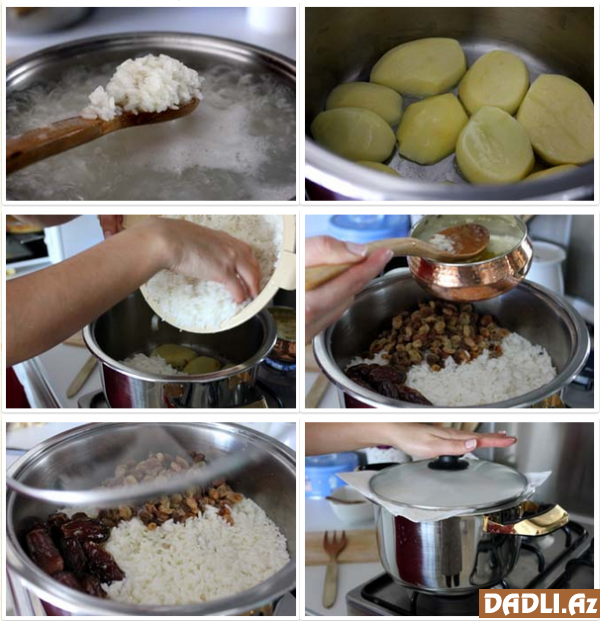 Süzmə plov resepti - FOTO RESEPT