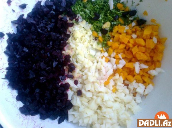 Vineqret salatı resepti - FOTO RESEPT