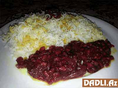 Narqaralı plov resepti