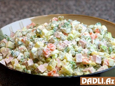 Paytaxt salatı (Stoliçniy) resepti