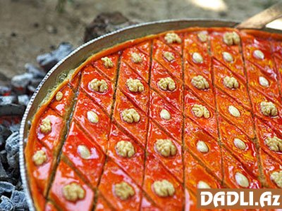 Ocaqda Gəncə paxlavası resepti - FOTO RESEPT