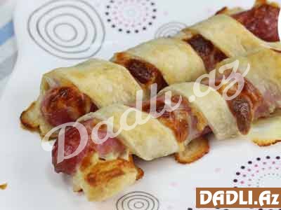 Sosisli milföy resepti - Video resept