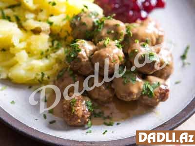 İsveç köftəsi resepti