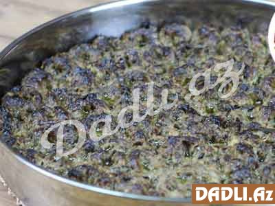 İsbanaq küftəsi resepti - Video resept