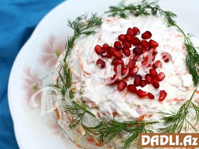 Mimoza salatı resepti