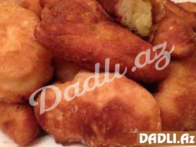 Qızardılmış kartoflu pirojki resepti