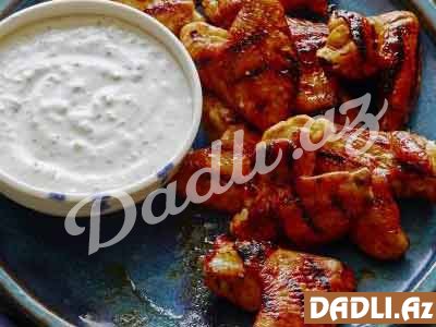 Qızardılmış toyuq qanadları resepti