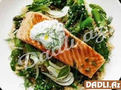 Sobada qızıl balıq resepti