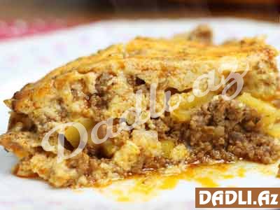 Kartoflu qiyməli musakka resepti - Video resept