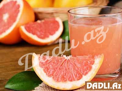 Ürək xəstəliklərinin dərmanı - greypfrut suyu