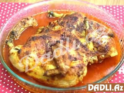 Sobada qızarmış toyuq resepti - Video resept