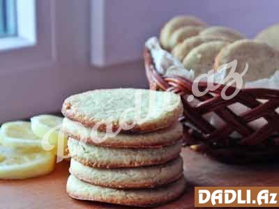 Sadə limonlu peçenye resepti