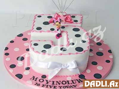 5 rəqəm tort hazırlama - FOTO RESEPT