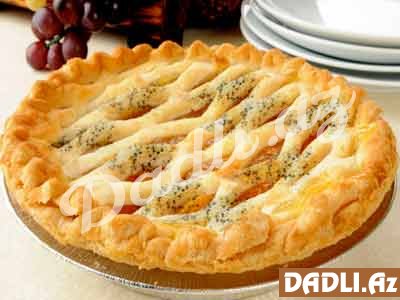 Xaş-xaşlı şaftalı piroqu resepti