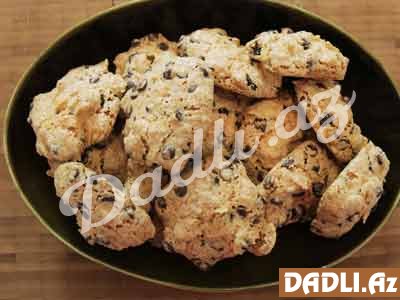 Damla şokoladlı peçenye resepti - Video resept