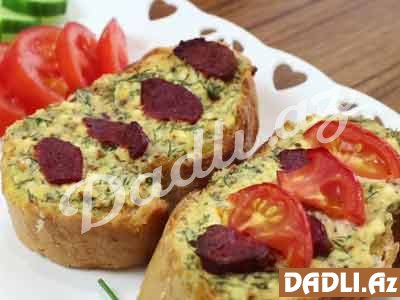 Səhər yeməyi üçün dadlı çörək resepti - Video resept