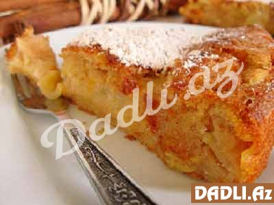 Bağlı almalı piroq resepti