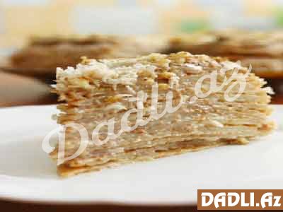 Bişmiş südlü, kremli bilinçikli tort resepti