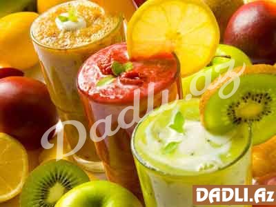 Smuzi - faydalı dietik kokteyl