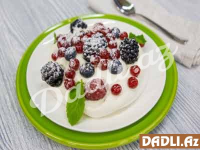 Səhər yeməyi Pavlov qaydalı desert resepti