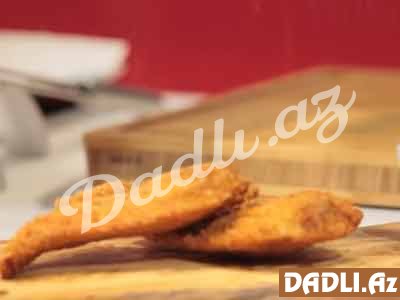 Evdə praktik Şinitzel resepti - Video resept