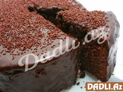 Yumurtasız şokoladlı tort resepti