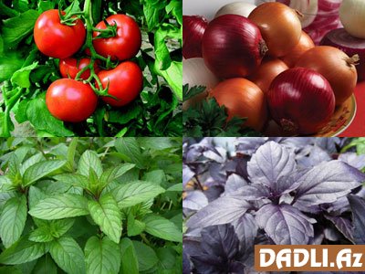 Tərəvəzlərin müalicəvi əhəmiyyəti