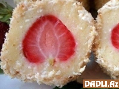 Çiyələkli Rafaello resepti - FOTO RESEPT