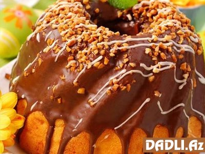 Şokoladlı fındıqlı keks resepti