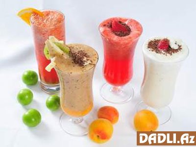 Meyvəli kokteyl resepti