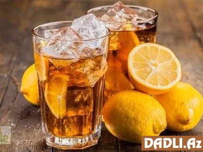 Evdə hazırlanan buzlu çay resepti