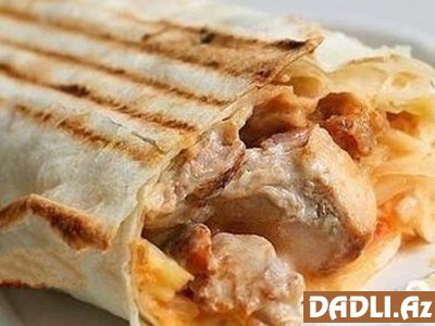 Lavaşda balıq resepti