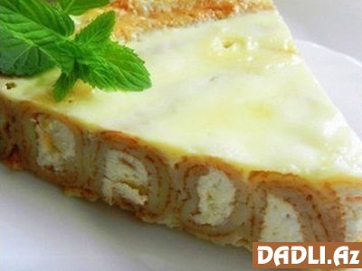 Kəsmikli blinçik piroqu resepti - FOTO RESEPT