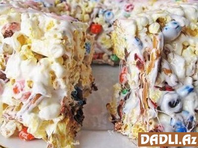 Popkornlu tort resepti - FOTO RESEPT