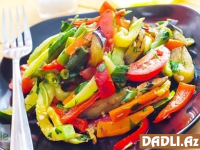 Souslu tərəvəz qızartması resepti