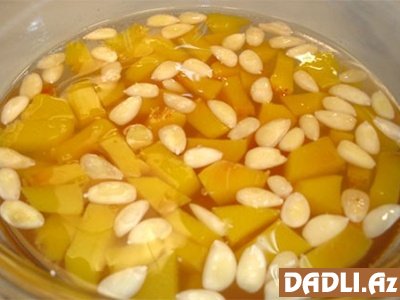 Badamlı qarışıq kompot resepti