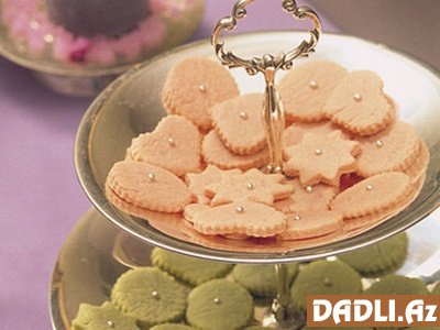 Rəngli peçenye resepti