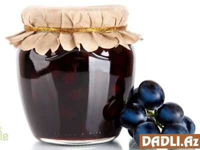 Qara üzüm mürəbbəsi resepti