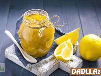 Limon mürəbbəsi resepti
