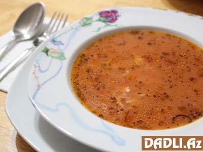 Toyuq şorbası resepti