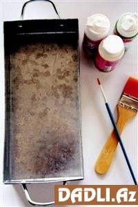 Əldə hazırlanan çörək qabı