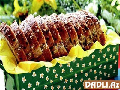 Əldə hazırlanan çörək qabı