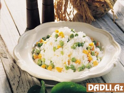 Tərəvəzli plov resepti
