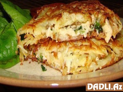 Kartof krujevasında toyuq resepti