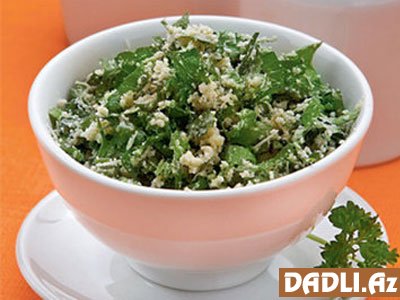 Tənbəl salatı resepti