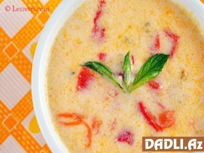 Bibərli soyuq şorba resepti